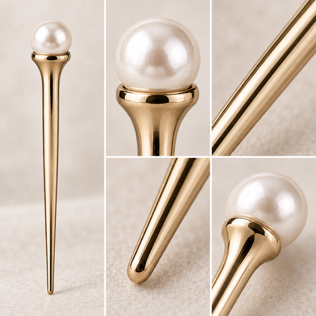 Velqiran™ Pearl Updo Hairpin image 3