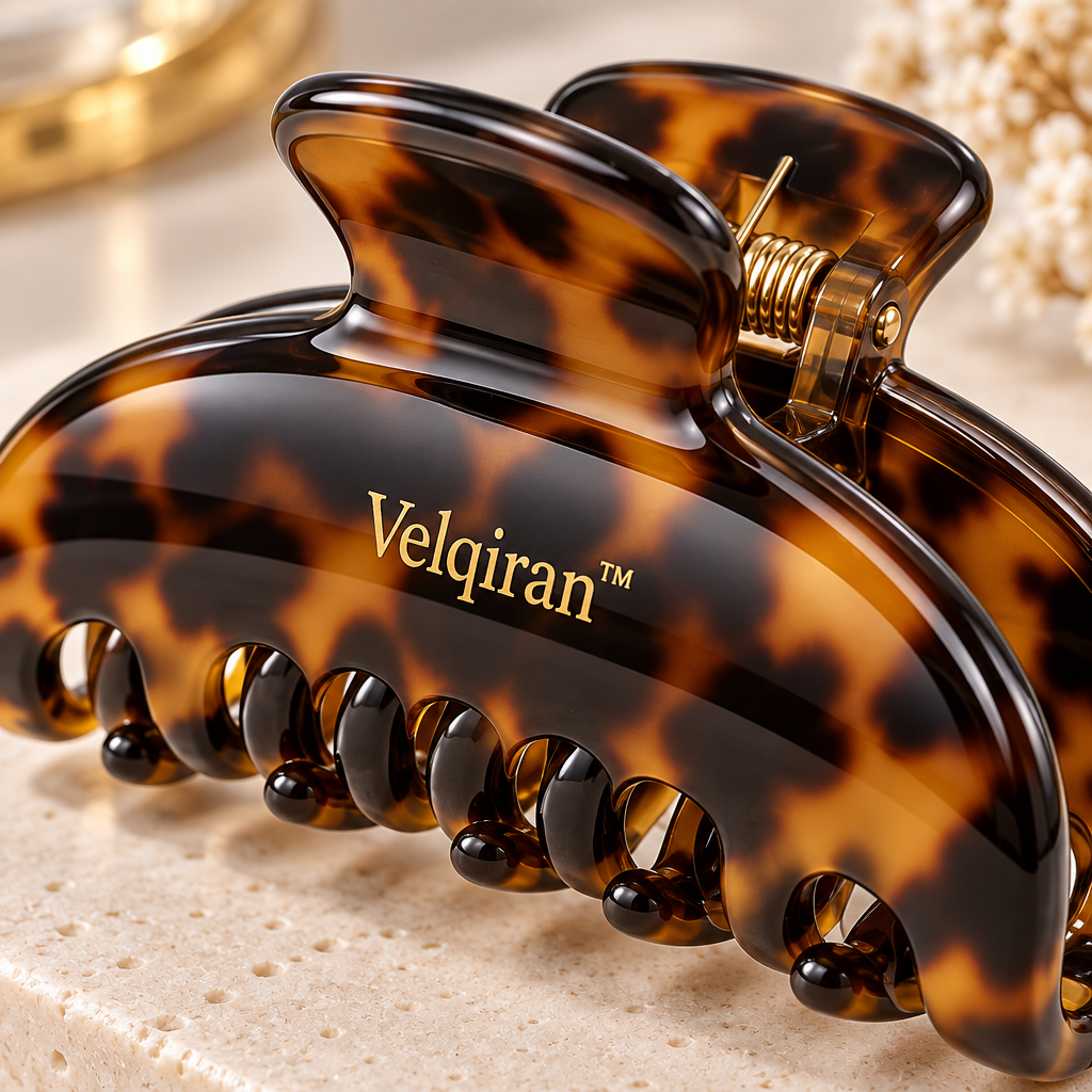 Velqiran™ French Acetate Hair Claw image 3