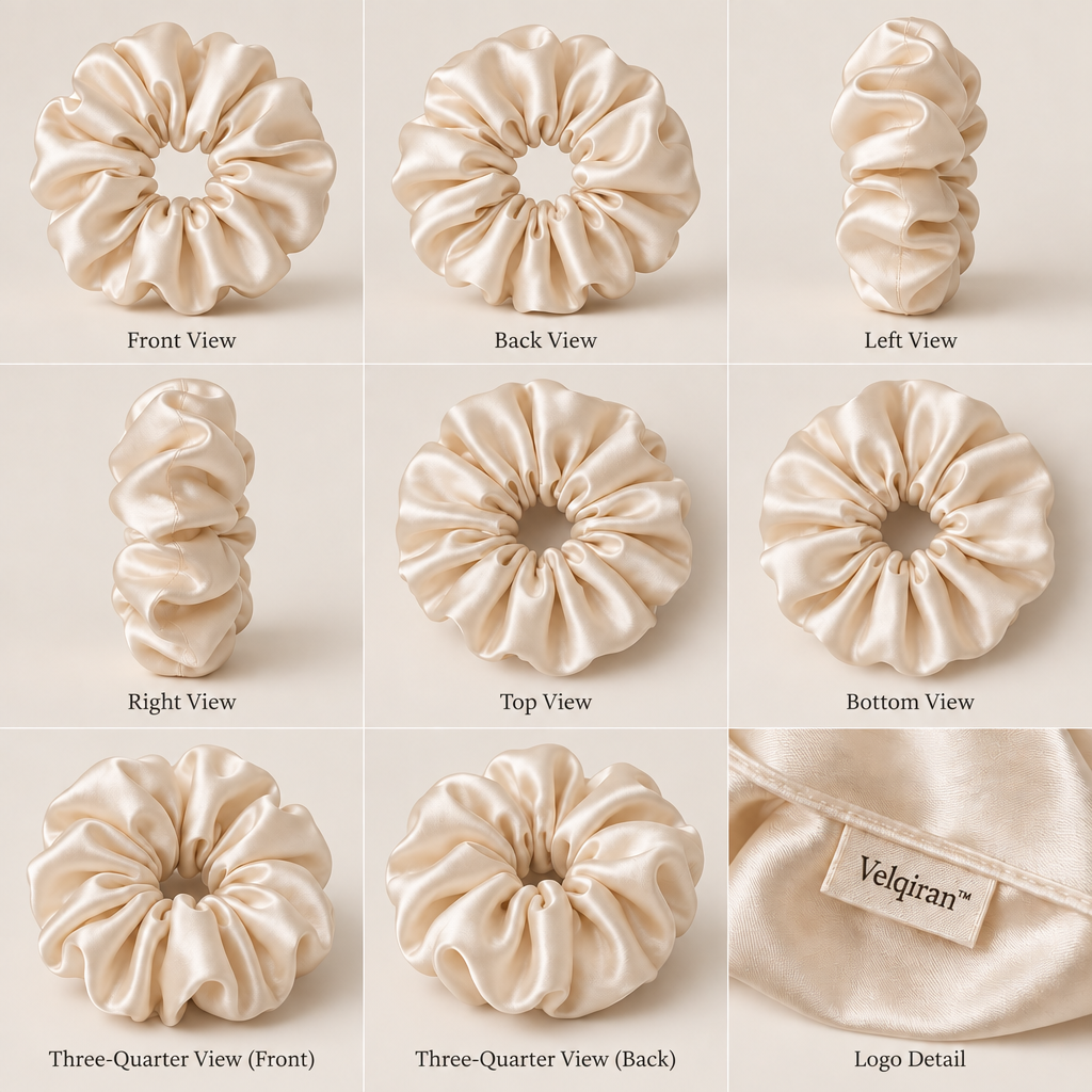Velqiran™ Silk Scrunchie image 3