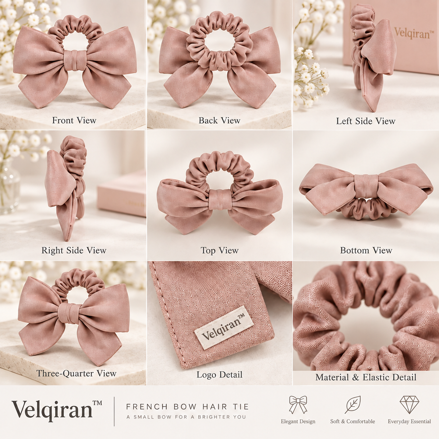 Velqiran™ Crystal Pearl Vine Headpiece image 1