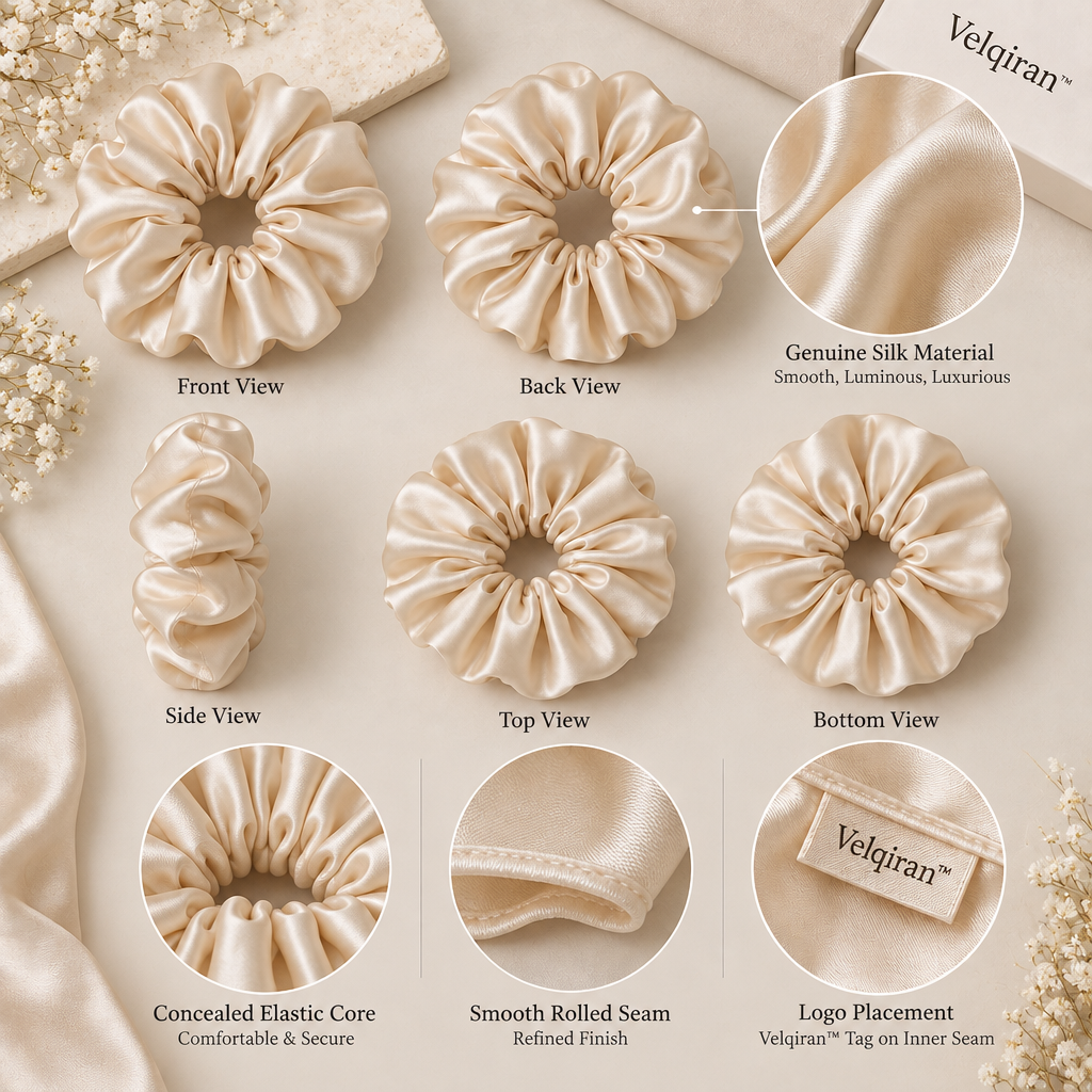 Velqiran™ Crystal Pearl Vine Headpiece image 5
