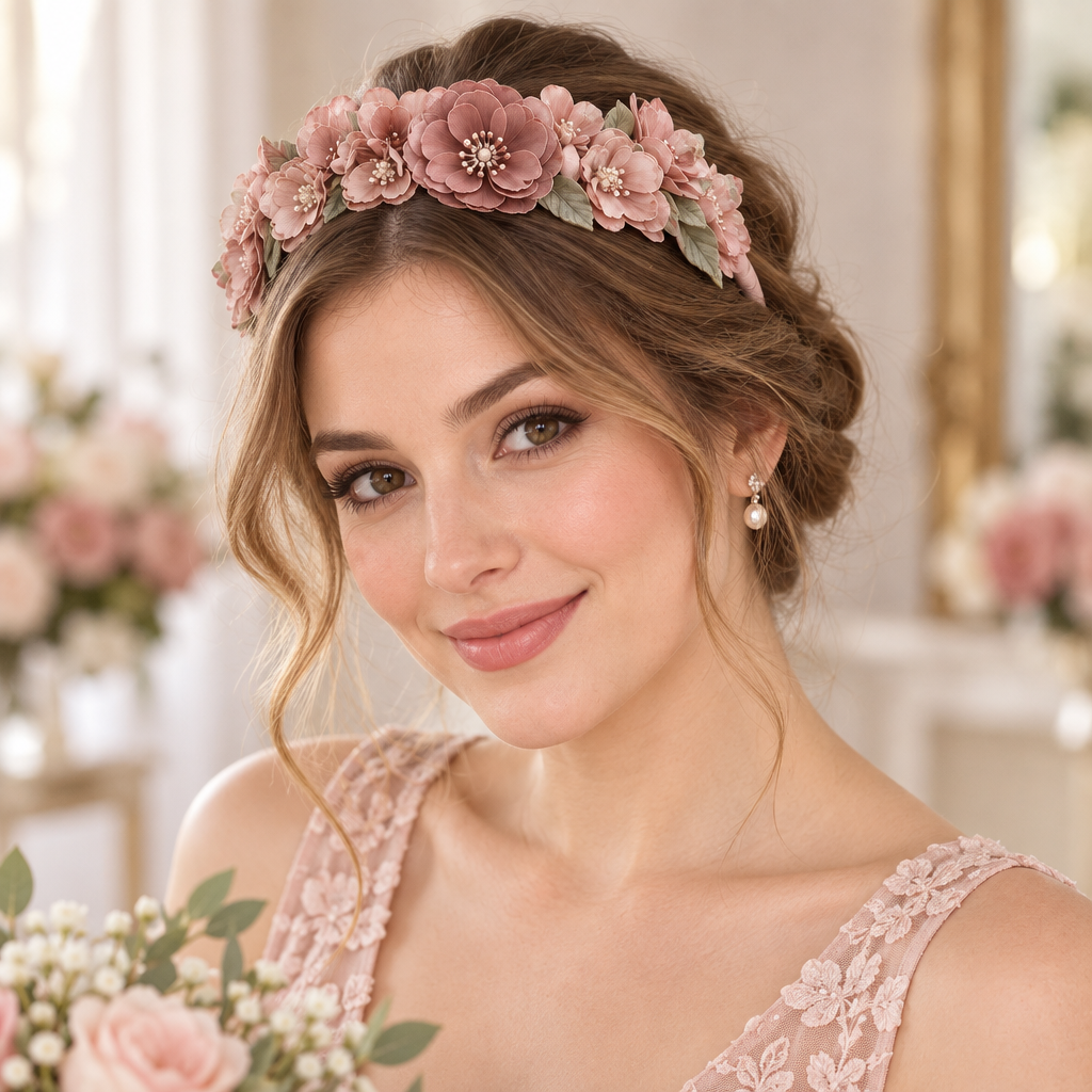 Velqiran™ Rhinestone Vintage Evening Headpiece image 3